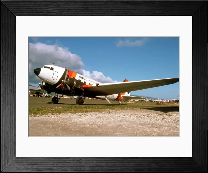 Framed Print : Douglas DC-3A N401JB Framed Print : Douglas DC-3A N401JB