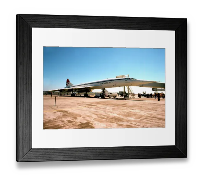 Framed Print : BAC-Aerospatiale Concorde Framed Print : BAC-Aerospatiale Concorde