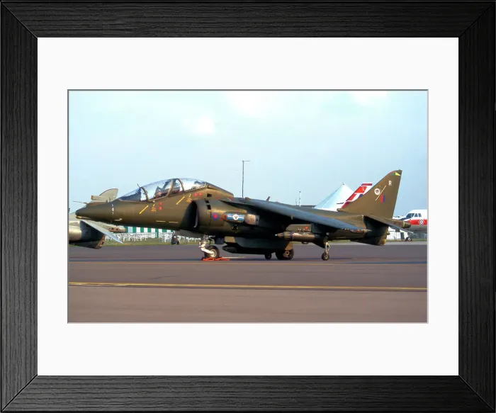 Framed Print : BAe Harrier T.10 ZH662 - R Framed Print : BAe Harrier T.10 ZH662 - R
