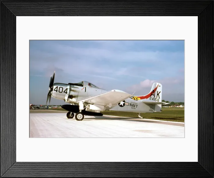 Framed Print : Douglas AD-4NA Skyraider N91935 Framed Print : Douglas AD-4NA Skyraider N91935