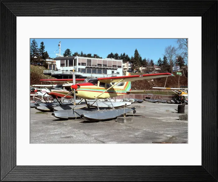 Framed Print : Cessna 180H Skywagon N9721G Framed Print : Cessna 180H Skywagon N9721G