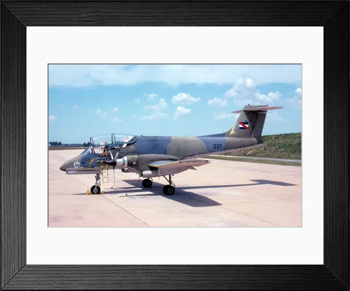 Framed Print : FMA IA.58A Pucara 221 Framed Print : FMA IA.58A Pucara 221