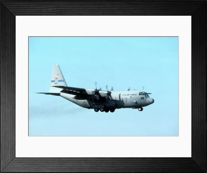 Framed Print : Lockheed C-130H Hercules 74-1677 Framed Print : Lockheed C-130H Hercules 74-1677
