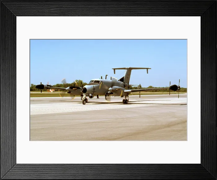Framed Print : Beechcraft RC-12N Guardrail 89-00326 Framed Print : Beechcraft RC-12N Guardrail 89-00326