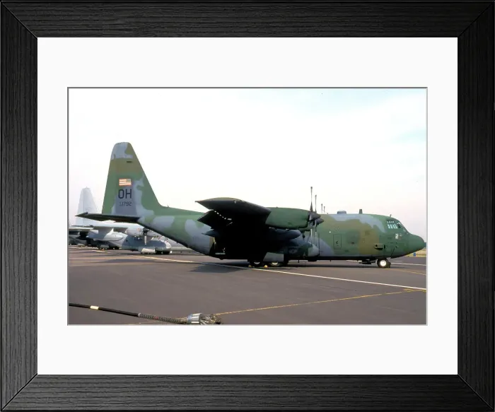 Framed Print : Lockheed C-130H Hercules 90-1792 Framed Print : Lockheed C-130H Hercules 90-1792