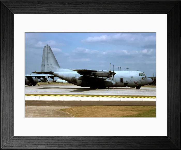 Framed Print : Lockheed AC-130U Hercules 89-0512 Dead On Framed Print : Lockheed AC-130U Hercules 89-0512 Dead On