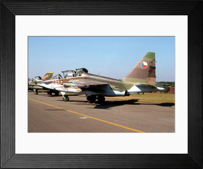 Framed Print : Sukhoi Su-25UBK 3237 Framed Print : Sukhoi Su-25UBK 3237