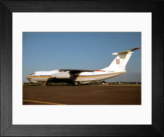 Framed Print : Ilyushin Il-76MD UR-76413 Framed Print : Ilyushin Il-76MD UR-76413