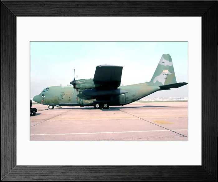 Framed Print : Lockheed C-130H Hercules 89-9104