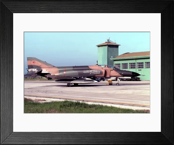 Framed Print : McDonnell Douglas F-4E Phantom II 7-026 Framed Print : McDonnell Douglas F-4E Phantom II 7-026