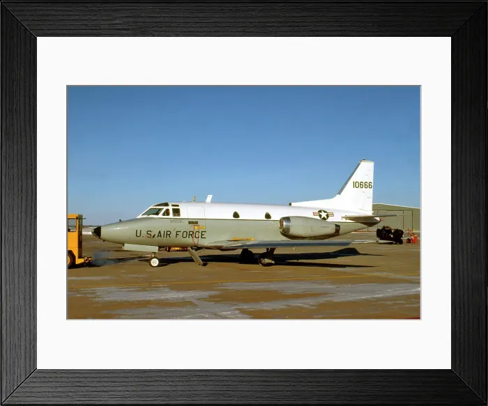 Framed Print : North American CT-39A Sabreliner 61-0666 Framed Print : North American CT-39A Sabreliner 61-0666