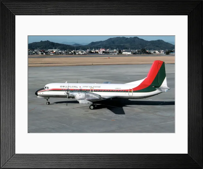 Framed Print : NAMC YS-11 JA8653 Framed Print : NAMC YS-11 JA8653