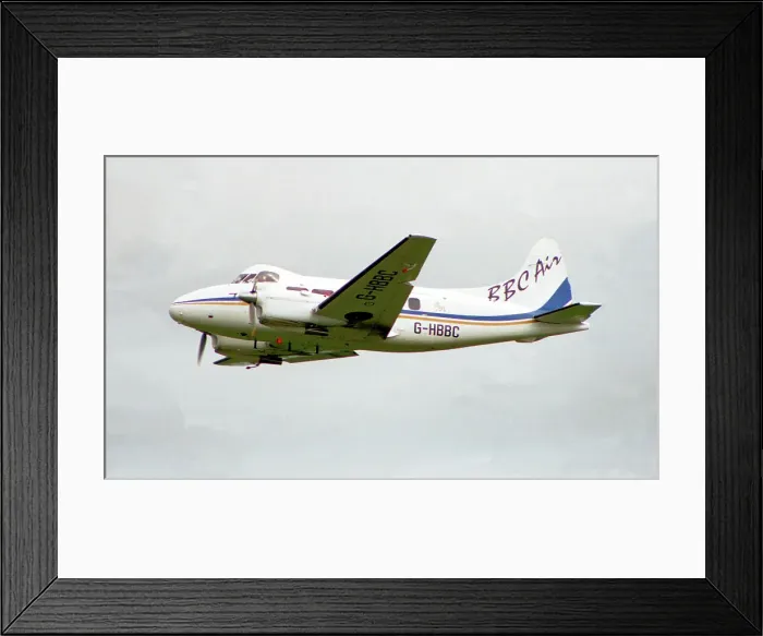 Framed Print : de Havilland DH.104 Dove 8A G-HBBC Framed Print : de Havilland DH.104 Dove 8A G-HBBC