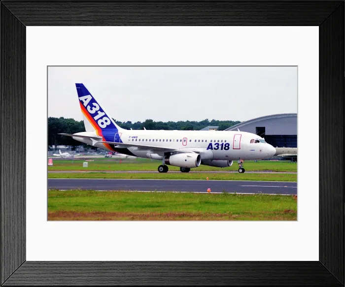 Framed Print : Airbus A318-122 F-WWIB Framed Print : Airbus A318-122 F-WWIB