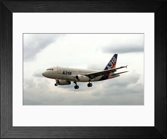Framed Print : Airbus A318-122 F-WWIB Framed Print : Airbus A318-122 F-WWIB