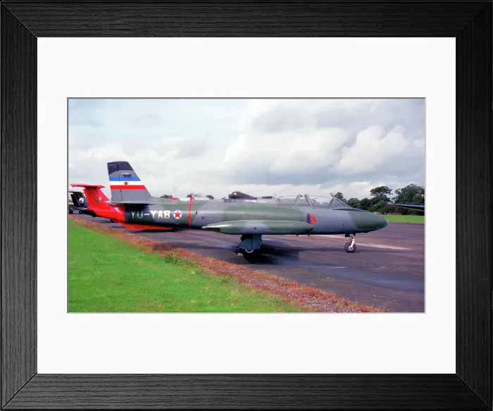 Framed Print : Soko Galeb G-2A YU-YAB Framed Print : Soko Galeb G-2A YU-YAB