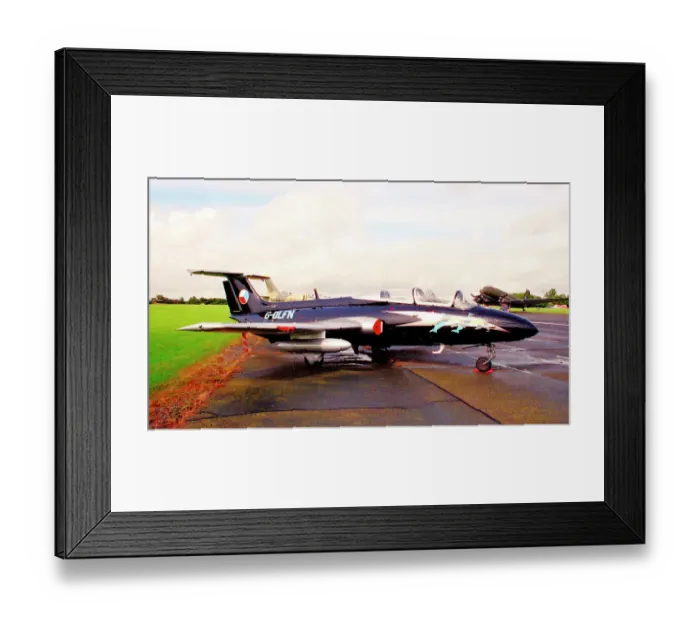 Framed Print : Aero L-29 Delfin G-DLFN Framed Print : Aero L-29 Delfin G-DLFN