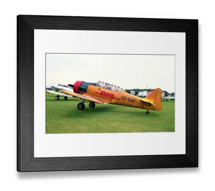 Framed Print : Noorduyn AT-16 Harvard IIb OO-DAF Framed Print : Noorduyn AT-16 Harvard IIb OO-DAF