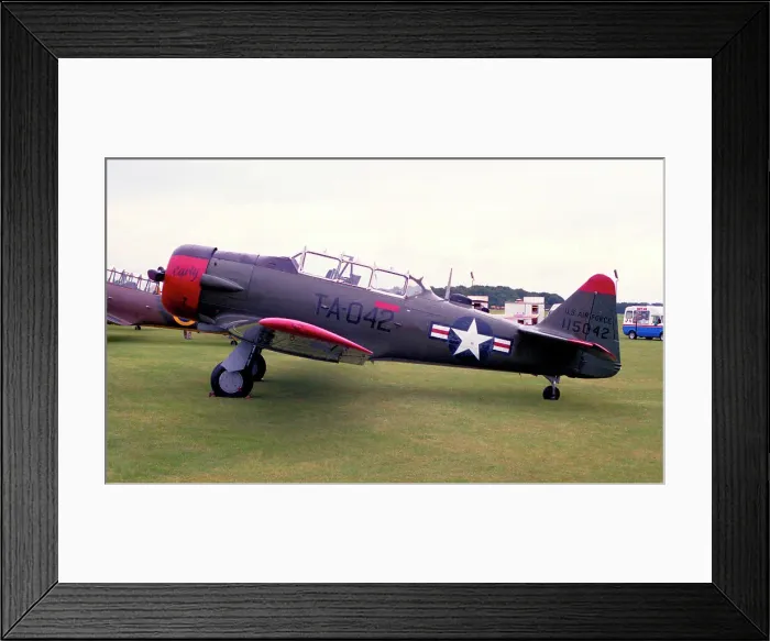 Framed Print : North American T-6G Texan G-BGHU Framed Print : North American T-6G Texan G-BGHU