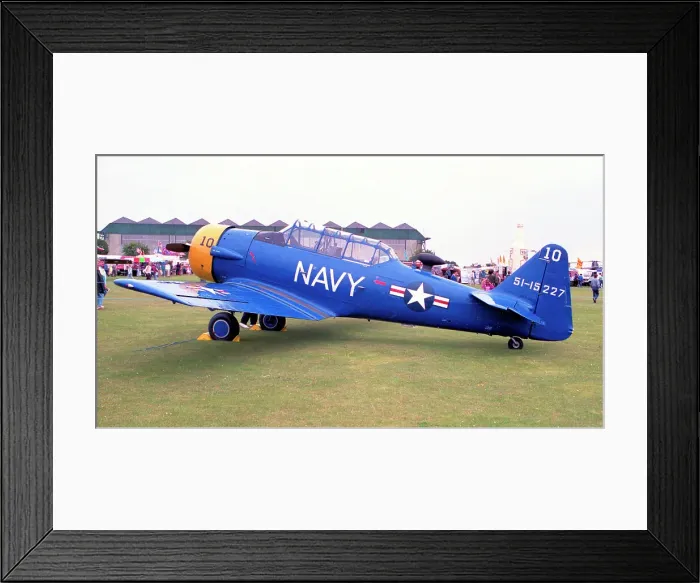 Framed Print : North American T-6G Texan G-BKRA - 51-15227 Framed Print : North American T-6G Texan G-BKRA - 51-15227