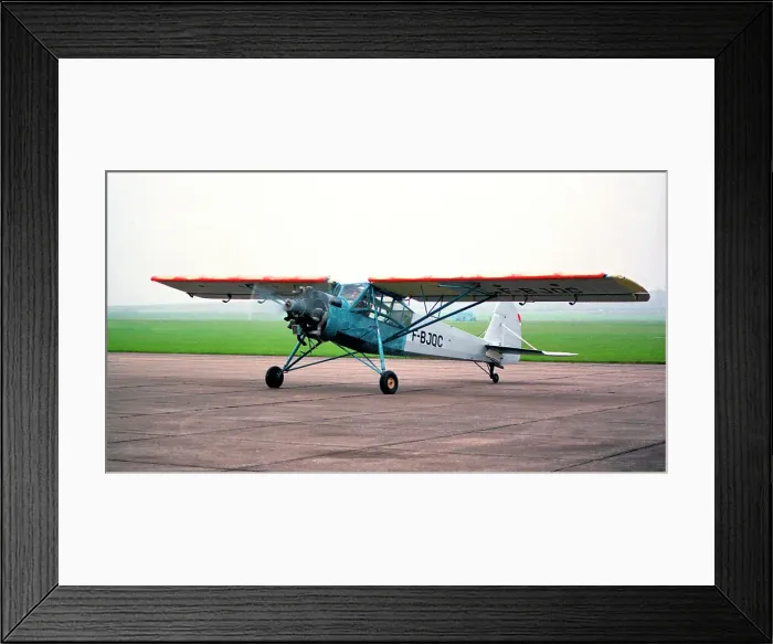 Framed Print : Morane-Saulnier MS-505 Criquet F-BJQC Framed Print : Morane-Saulnier MS-505 Criquet F-BJQC