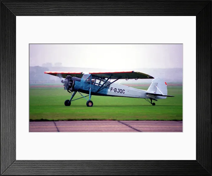 Framed Print : Morane-Saulnier MS-505 Criquet F-BJQC Framed Print : Morane-Saulnier MS-505 Criquet F-BJQC