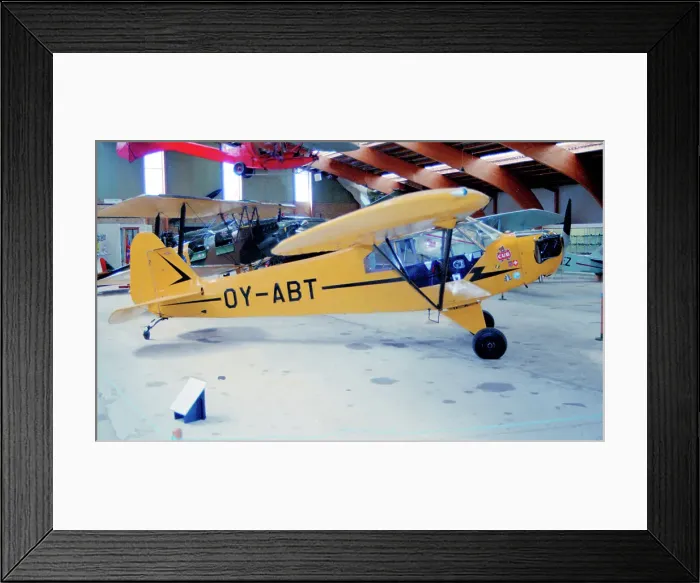 Framed Print : Piper J-3 Cub OY-ABT Framed Print : Piper J-3 Cub OY-ABT