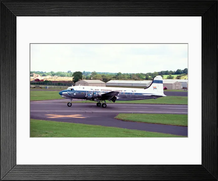 Framed Print : Douglas DC-4 ZS-BMH Framed Print : Douglas DC-4 ZS-BMH