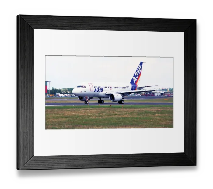 Framed Print : Airbus A318-122 F-WWIA Framed Print : Airbus A318-122 F-WWIA