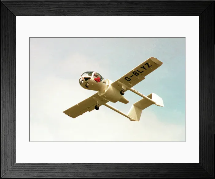 Framed Print : Edgely EA.7 Optica G-BLYZ Framed Print : Edgely EA.7 Optica G-BLYZ