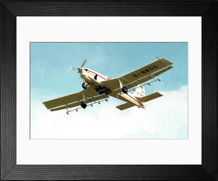 Framed Print : NDN NDN-6 Fieldmaster G-NRDC