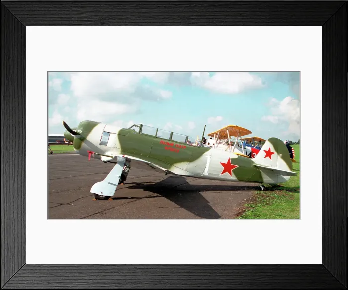 Framed Print : Aero C.11 G-BZMY - 1 White Framed Print : Aero C.11 G-BZMY - 1 White