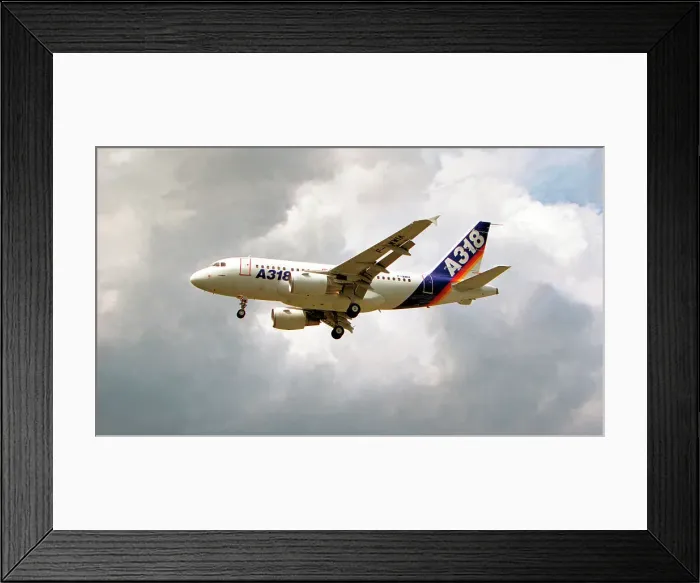 Framed Print : Airbus A318-122 F-WWIA Framed Print : Airbus A318-122 F-WWIA