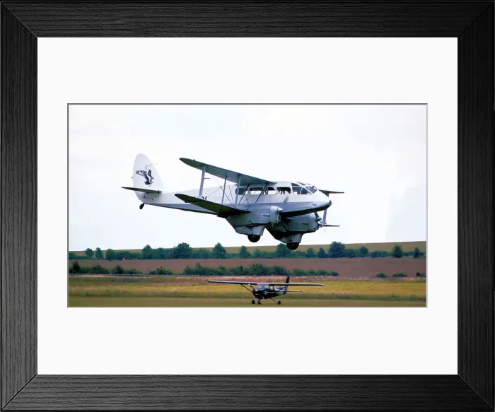 Framed Print : de Havilland DH-89A Dragon Rapide G-AIDL Framed Print : de Havilland DH-89A Dragon Rapide G-AIDL