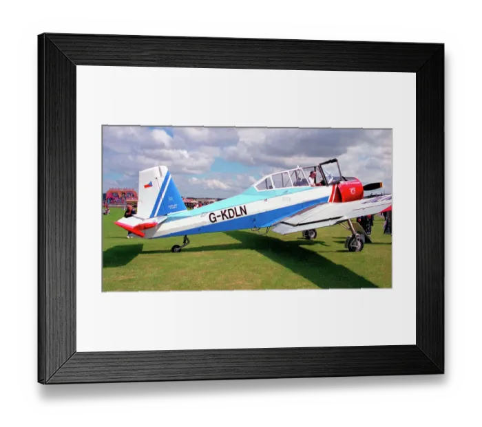 Framed Print : Let Z-37A-2 Cmelak G-KDLN