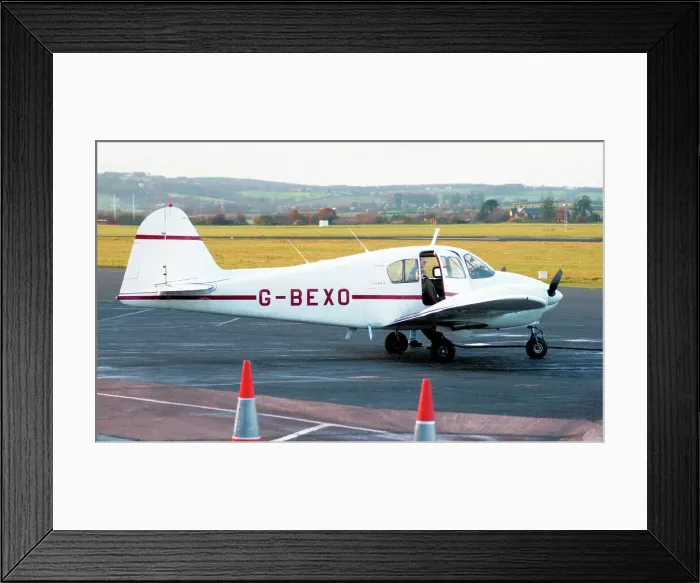Framed Print : Piper PA-23 Apache G-BEXO Framed Print : Piper PA-23 Apache G-BEXO