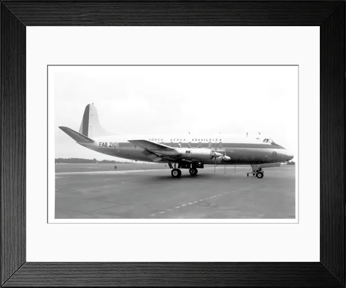 Framed Print : Vickers Viscount 789D FAB 2101 Framed Print : Vickers Viscount 789D FAB 2101