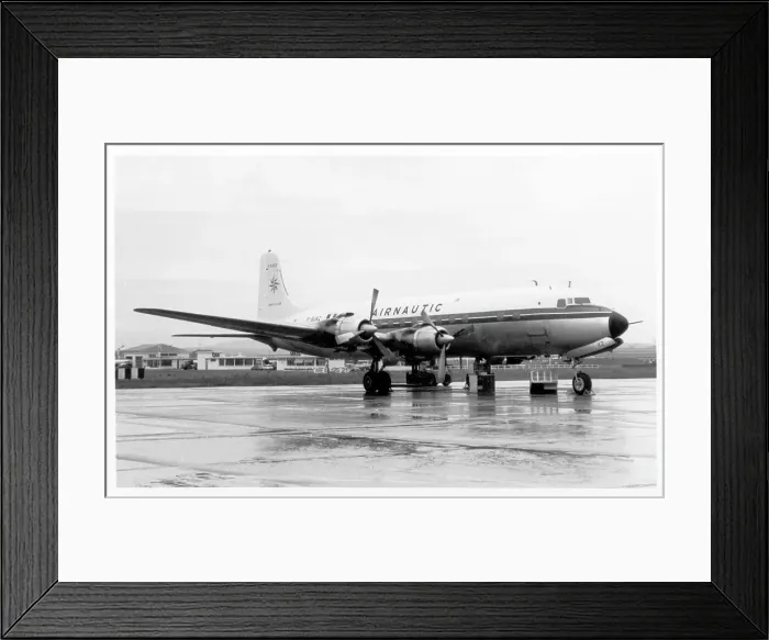 Framed Print : Douglas DC-6B F-BJKZ Framed Print : Douglas DC-6B F-BJKZ