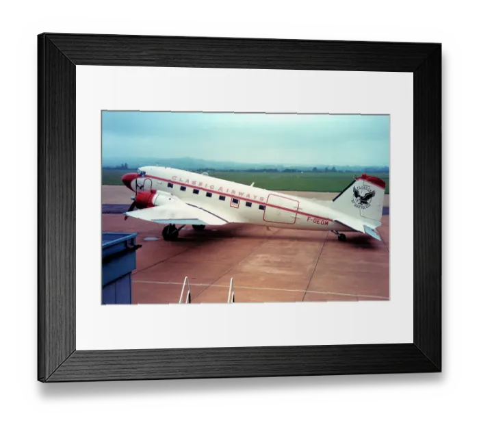 Framed Print : Douglas DC-3C F-GEOM Framed Print : Douglas DC-3C F-GEOM