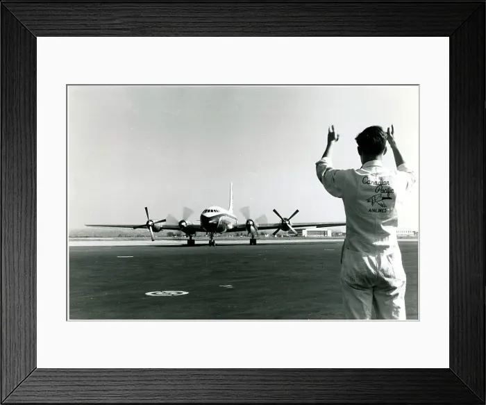 Framed Print : Bristol 175 Britannia 102 G-ANBJ Framed Print : Bristol 175 Britannia 102 G-ANBJ