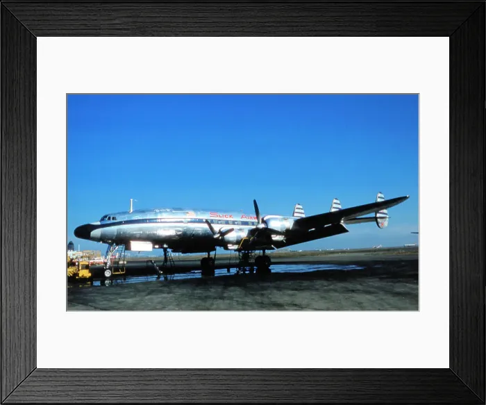 Framed Print : Lockheed L-1049H Super Constellation N6937C Framed Print : Lockheed L-1049H Super Constellation N6937C