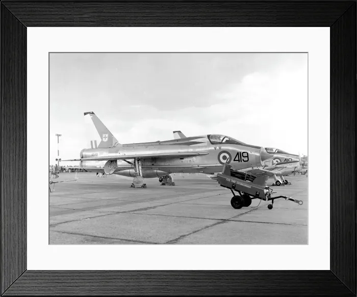 Framed Print : English Electric Lightning T5 XS419 Framed Print : English Electric Lightning T5 XS419