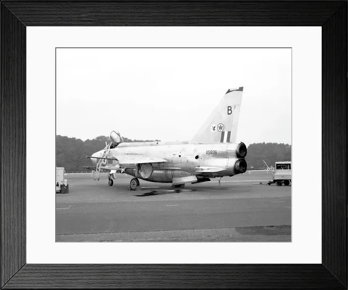 Framed Print : English Electric Lightning F.6 XS936 - B Framed Print : English Electric Lightning F.6 XS936 - B