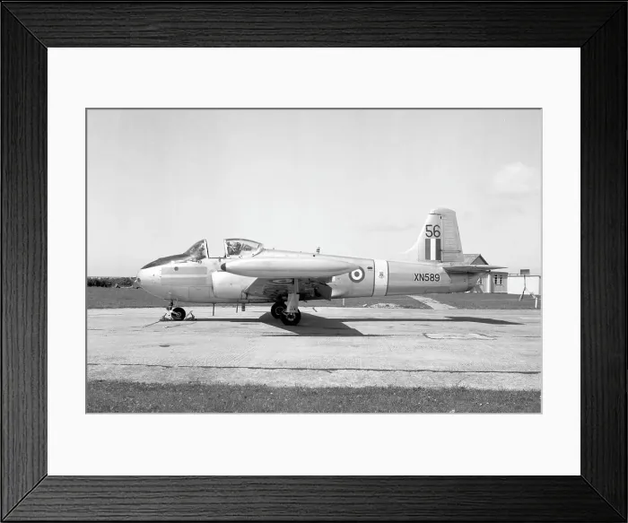 Framed Print : Hunting-Percival Jet Provost T.3 XN589 - 56 Framed Print : Hunting-Percival Jet Provost T.3 XN589 - 56