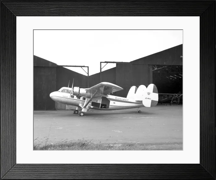 Framed Print : Scottish Aviation Twin Pioneer JZ-PPX Framed Print : Scottish Aviation Twin Pioneer JZ-PPX