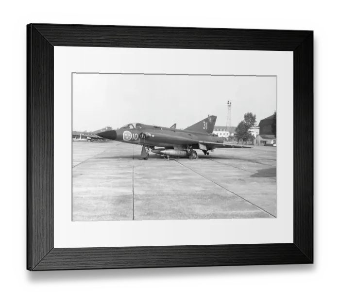 Framed Print : Saab J35F Draken 35483 - 31 Framed Print : Saab J35F Draken 35483 - 31
