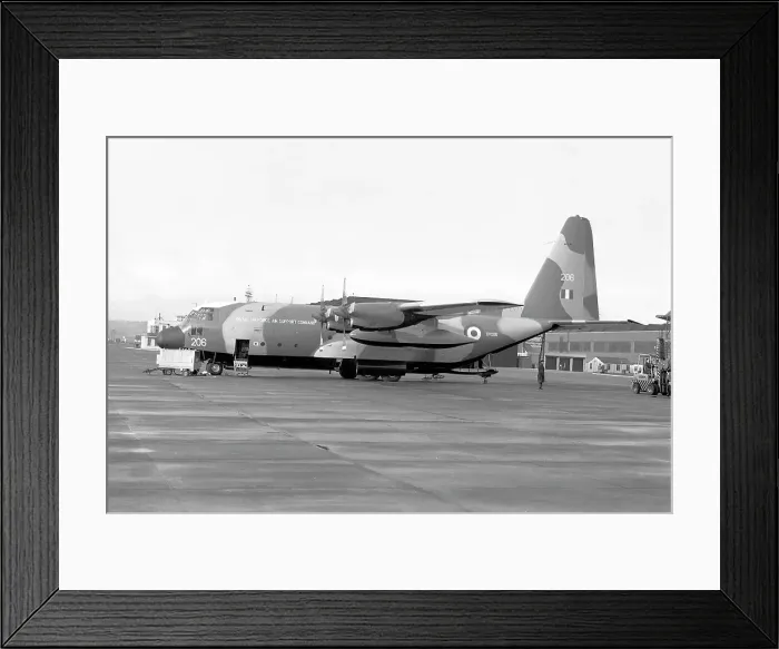 Framed Print : Lockheed C-130K Hercules C.1 XV206