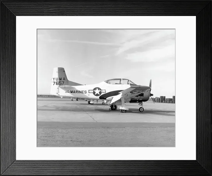 Framed Print : North American T-28B 137657 Framed Print : North American T-28B 137657