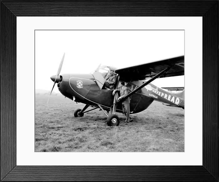 Framed Print : Edgar Percival EP.9 Prospector G-APIA Framed Print : Edgar Percival EP.9 Prospector G-APIA