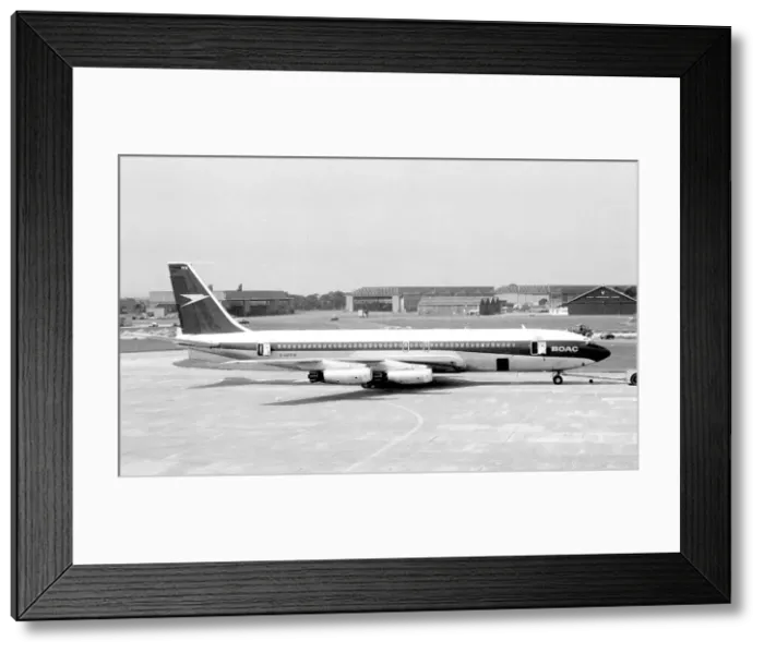 Framed Print : Boeing 707-436 G-APFN Framed Print : Boeing 707-436 G-APFN